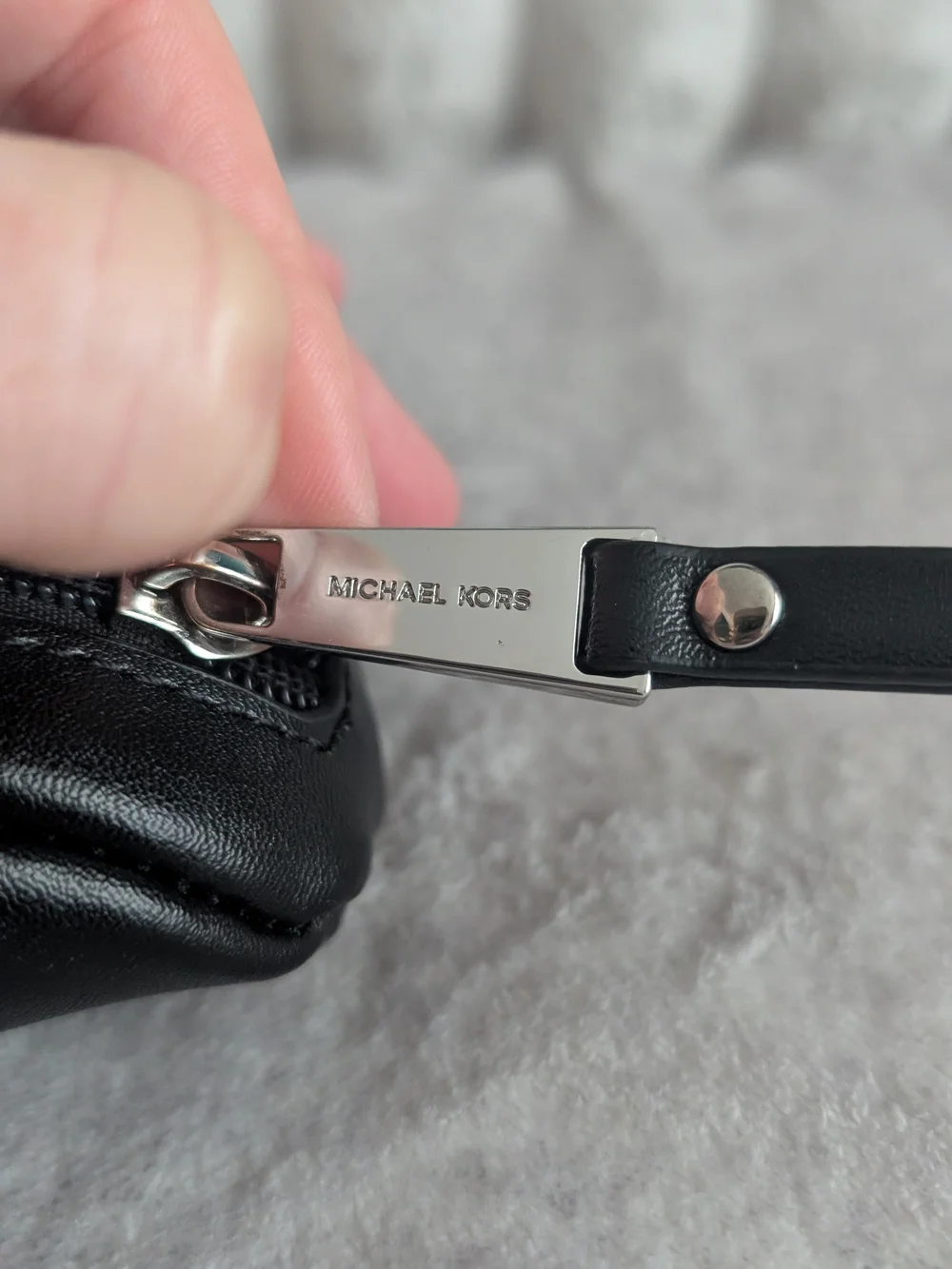 Michael Kors Men's Black Crossbody Belt Bag - Picture 5 of 7